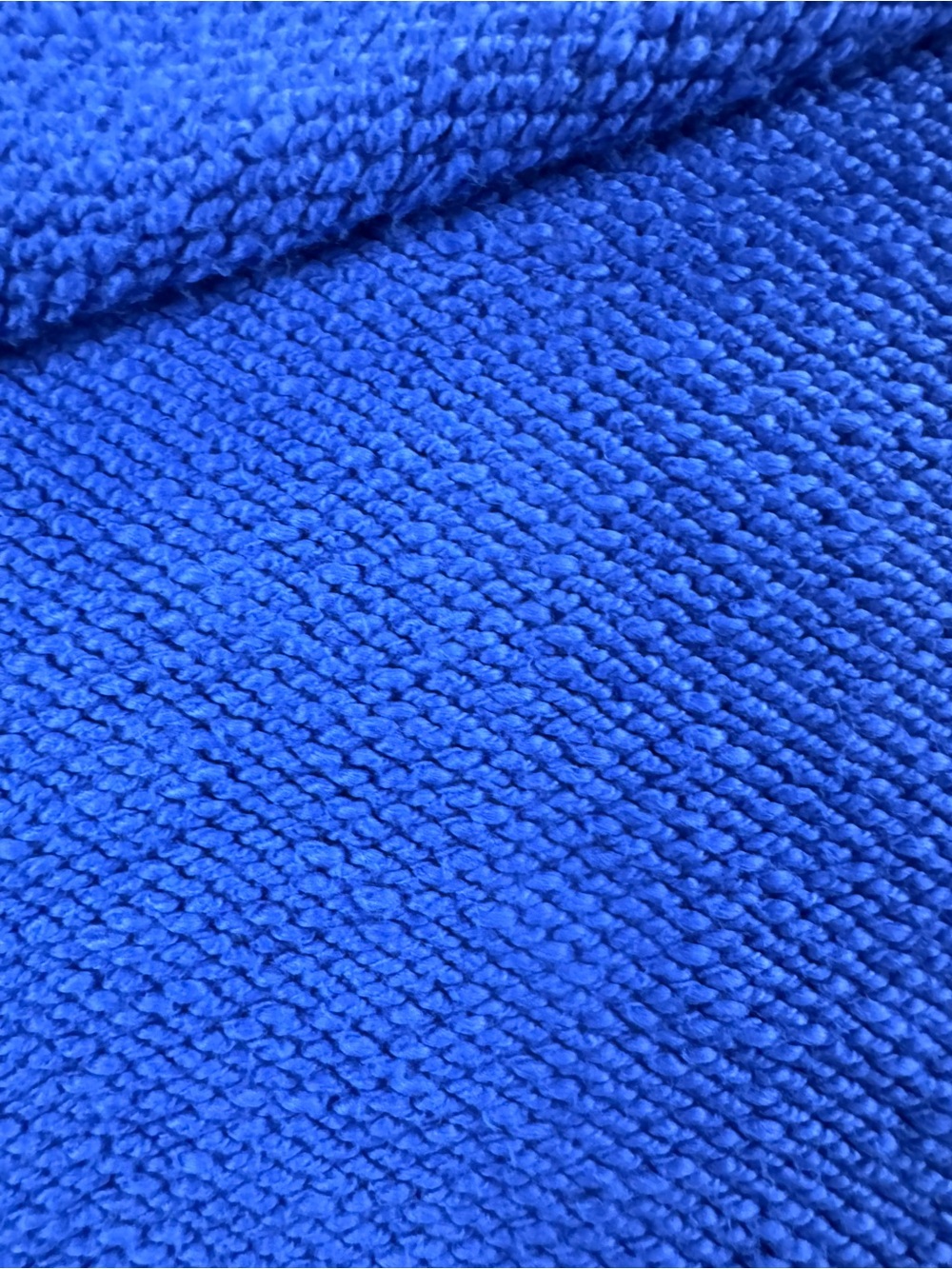 We The Free Royal Blue Ribbed Mock Neck Pullover Tunic Dress Comfy Sweatshirt - Picture 13 of 17